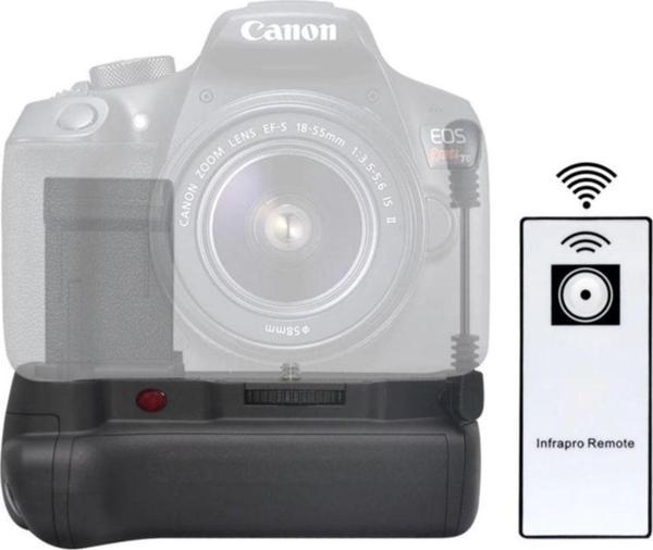Ayex Canon Eos 1100D, 1200D, 1300D, 1500D, 2000D Için Ax-1100D Ir Kumandalı Battery Grip - Image 1