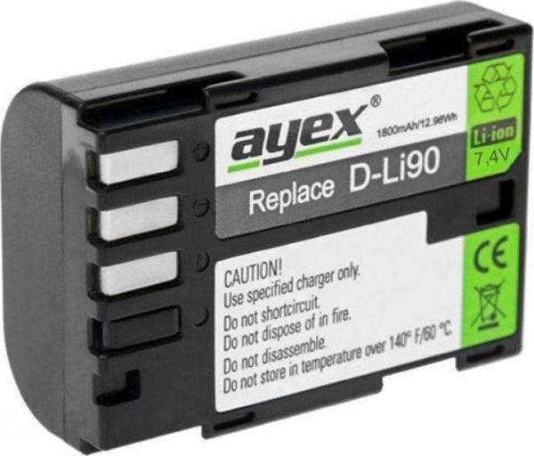 Ayex Pentax K7 K5 K5 Iı K5 Iıs K3 K01 645D Uyumlu D-Li90 Batarya - Image 1