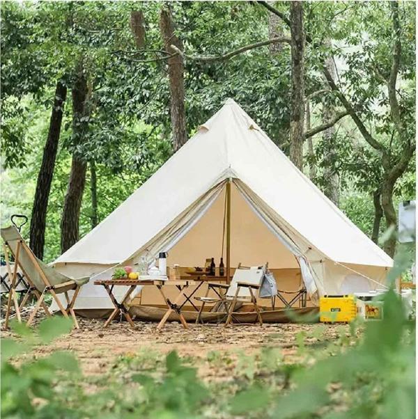 EFSANE KAMP - Orta Glamping Kamp Çadırı - Kalın Kumaş - 4 Mevsim - 10 Kişilik - Image 1