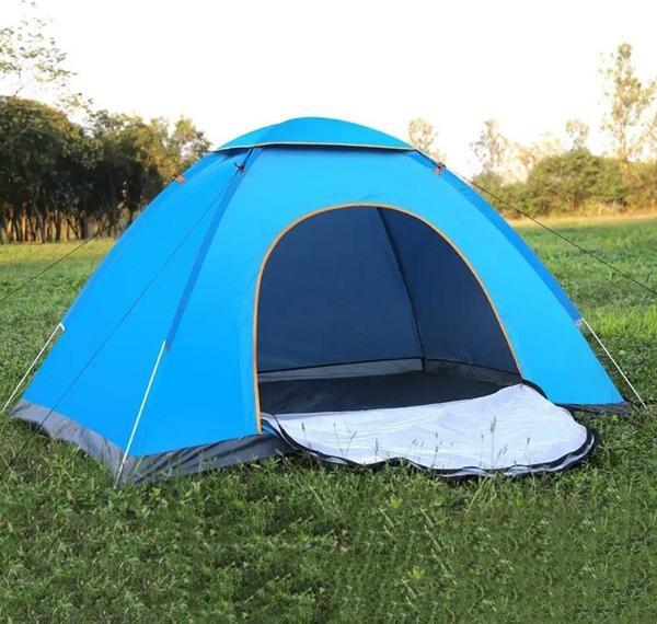 EFSANE KAMP - Otomatik Kamp Çadırı 4/6 Kişilik - Mavi - Image 1