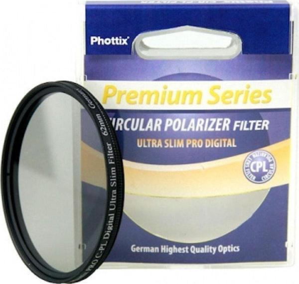 Phottix 67Mm Ultra Slim Pro Digital Cpl Polarize Filtre - Image 1