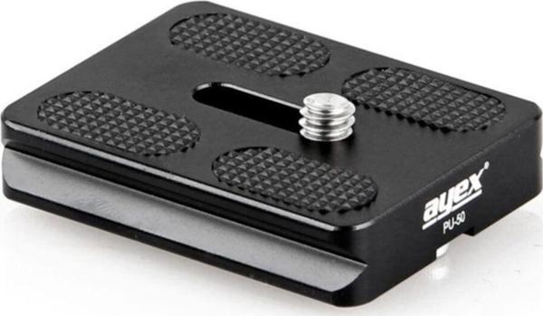 Ayex Arca-Swiss Standardı Manfrotto, Benro Vb. Için Pu-50 Quick Release Plate - Image 1
