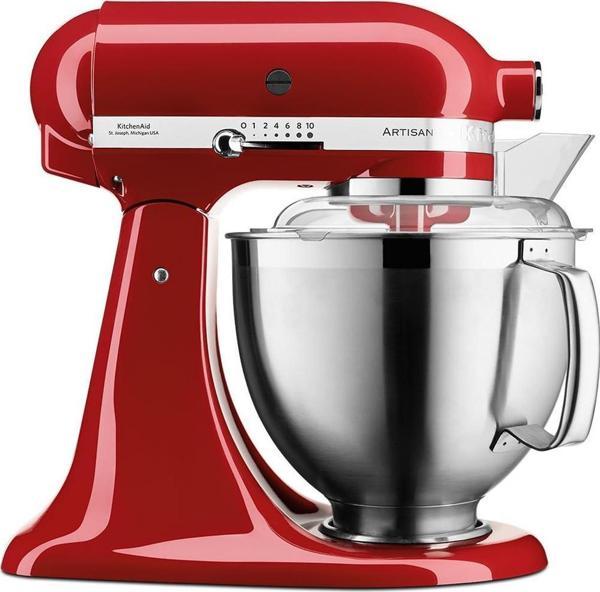 KitchenAid Artisan 5KSM185PSEER Empire Red 4.8 Litre Stand Mikser - Image 1