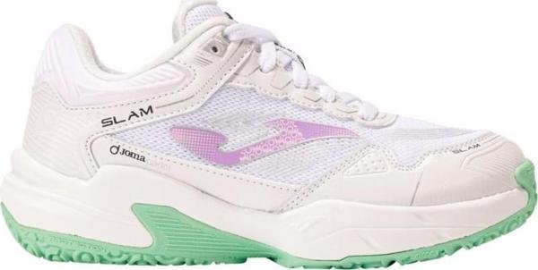 Joma Slam Beyaz Kız Çocuk Padel - Tenis Ayakkabısı JSLAMS2532OM - Image 1