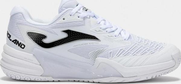 Joma Roland Erkek Beyaz Toprak & Sert Kort Tenis Ayakkabısı TROLS2502AC - Image 1