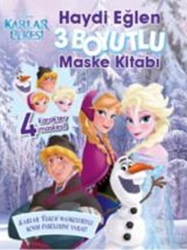 Disney Karlar Ülkesi 3 Boyutlu Maske Kitabı - Doğan ve Egmont Yayıncılık - Image 1
