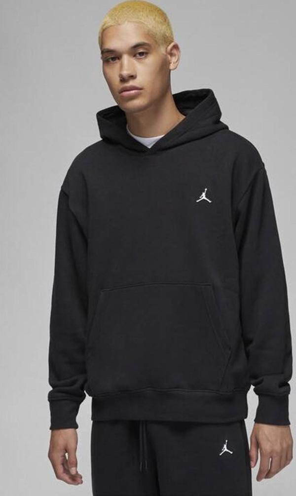 Nike Jordan Essential Fleece Pullover Men's Hoodie Erkek Kapüşonlu Sweatshirt Siyah - Image 1