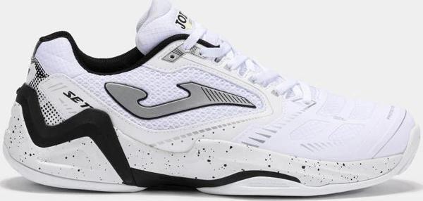 Joma Set Erkek Beyaz Toprak & Sert Kort Tenis Ayakkabısı TSETS2502AC - Image 1