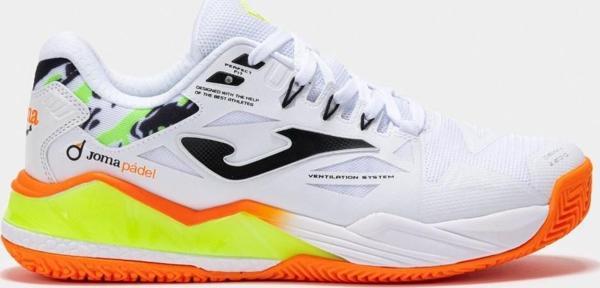 Joma Spin Erkek Beyaz Padel - Tenis Ayakkabısı TSPILS2502OM - Image 1