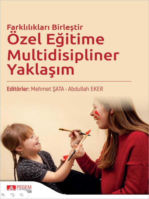 Özel Eğitime Multidisipliner Yaklaşım - Pegem Akademi Yayıncılık - Image 1