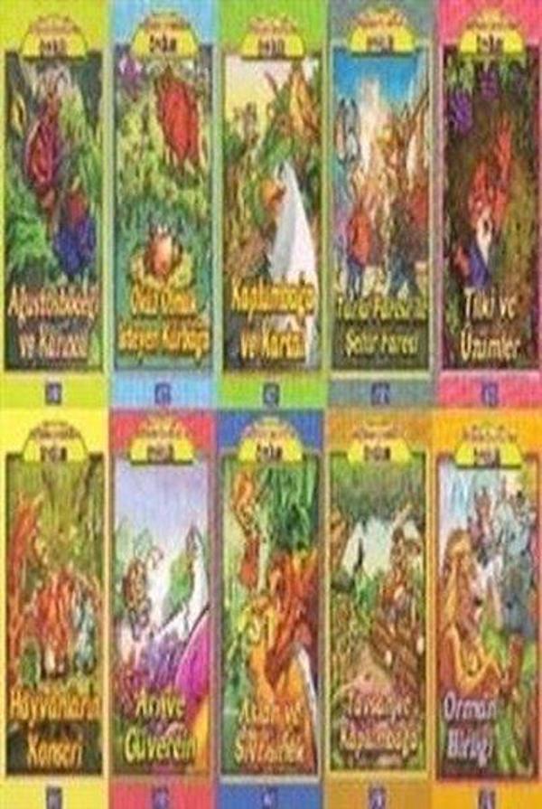 Bugünün Çocuklarına Öyküler Dizisi Seti - 10 Kitap Takım - Parıltı Yayınları - Image 1