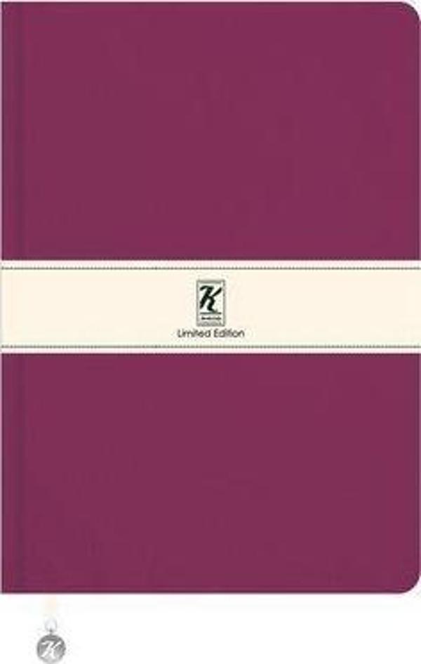 Keskin Limited Edition A6 96 Yp. Çizgili Defter - Mor - Image 1