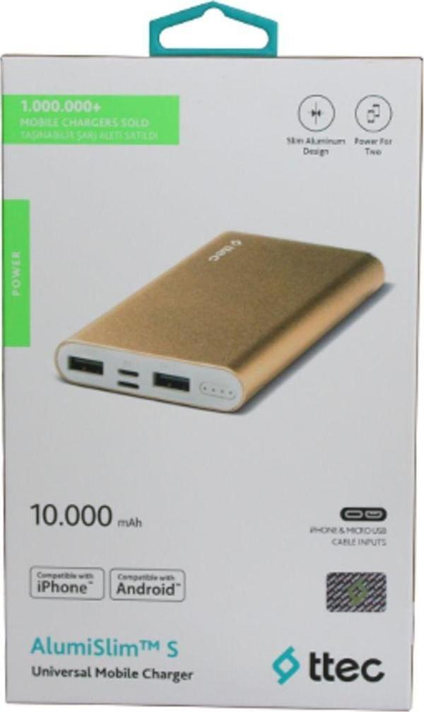 AlumiSlim S 10.000 mAh Taşınabilir Şarj Aleti - Image 1
