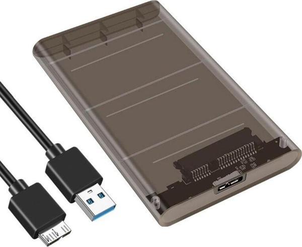 Apera Gn-69 Şeffaf 2.5 İnç Sata Harddisk Kutusu Usb 3.0 6 Tb Destekler 6Gbps - Image 1