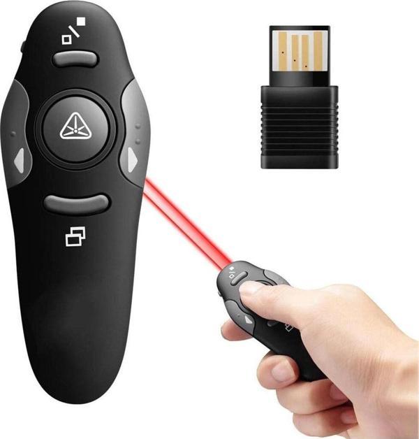 Apera An-77 Powerpoint Kablosuz Sunum Kumandası Lazerli - Image 1