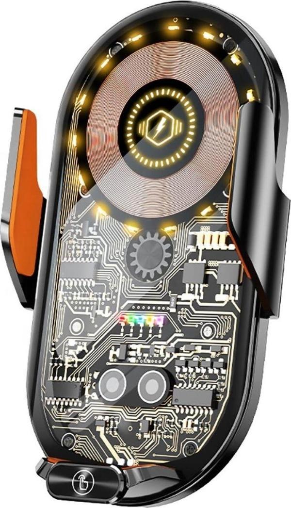 Apera Mt05 İndiksiyonlu Kablosuz Hızlı Şarj Hava Menfezi Araç İçi Telefon Tutucu - Image 1
