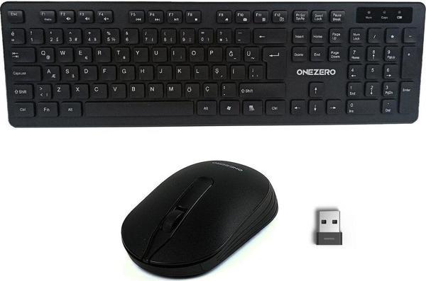Apera Mt13 Kablosuz Klavye Mouse Set 2.4G Q Türkçe Fn-Multimedya Optik 1600Dpı - Image 1
