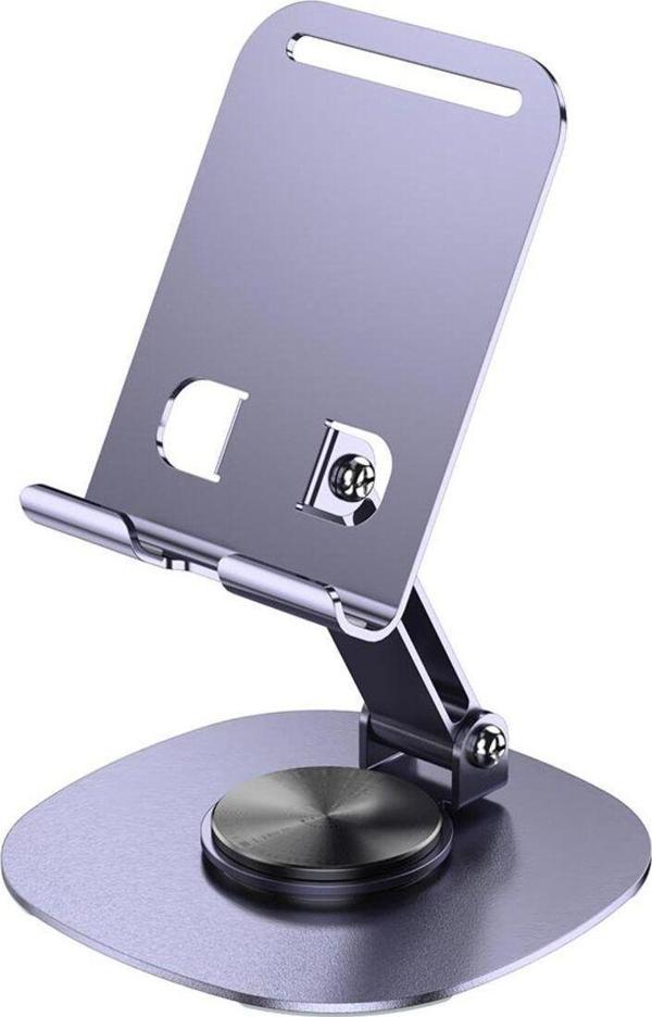Apera Mt43 Masaüstü Metal Telefon Tutucu Tabanı Döner Tasarımlı - Image 1