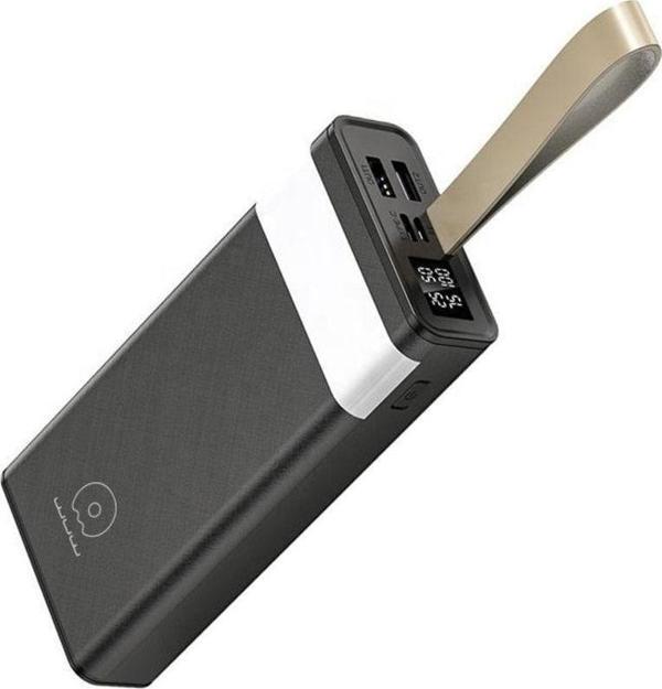 Apera Gn-37 22.5W Gerçek 30000 Mah Pd Qualcomm Quick Charge 3.0 Powerbank Led Işıklı - Image 1