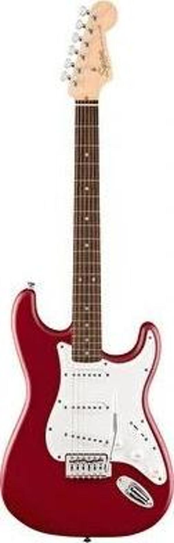 SQUİER DEBUT SERİSİ STRATOCASTER LAUREL KLAVYE DAKOTA RED ELEKTRO GİTAR - Image 1