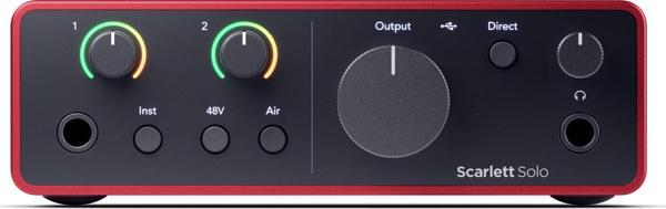 Focusrite Scarlett Solo Gen 4 Ses Kartı - Image 1