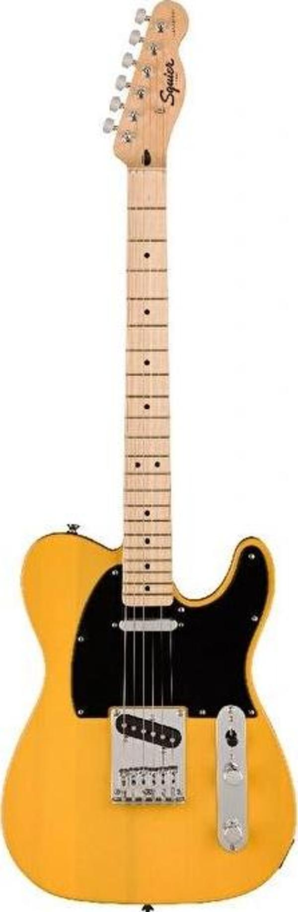 SQUİER SONİC TELECASTER AKÇAAĞAÇ KLAVYE BUTTERSCOTCH BLONDE ELEKTRO GİTAR - Image 1