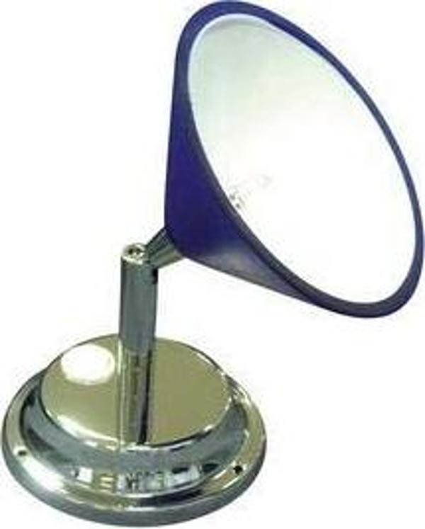 Okuma lambası Hareketli Braket Kromaj Gövde Mavi Abajur - Image 1