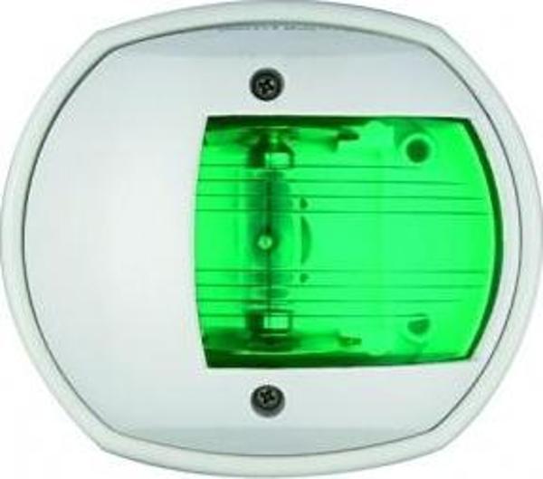 Maxi 20 seyir fenerleri Polikarbonat Gövde ve Lens 12-24V/15W Sancak Feneri - Image 1