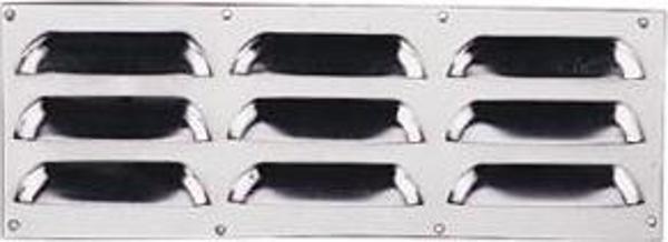 Paslanmaz çelik havalandırma 26.6x8.9 cm - Image 1