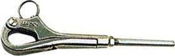 Pelikan kilit, AISI 316 paslanmaz çelik Halat 4mm İzoleli Halat 4x8mm - Image 1