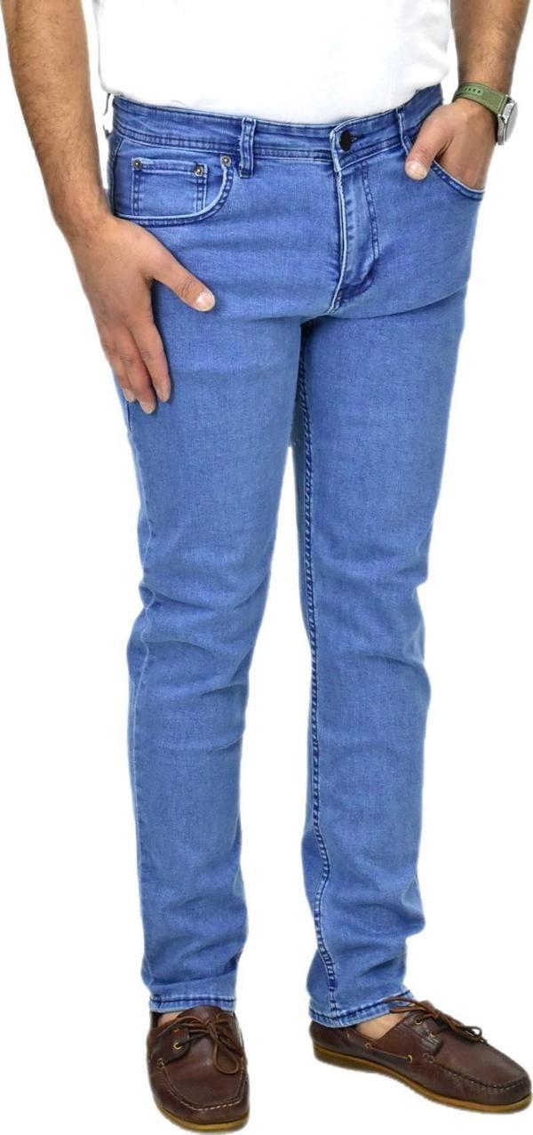 Erkek Siyah Jeans Pantolon Regular Fitt 320 BGL-ST04490 - Image 1