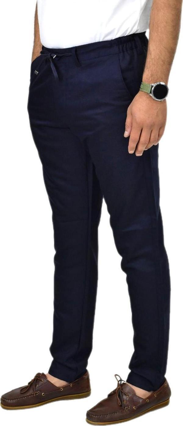 Erkek Jogger Silim Fit Kumaş Pantolon P1023 BGL-ST04504 - Image 1