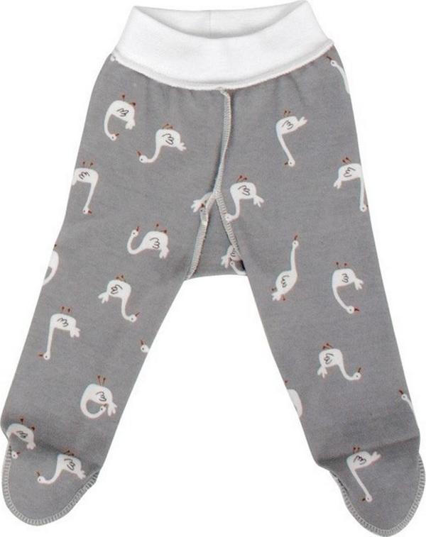 Sevi Bebe Prematüre Patikli Alt Pijama 6921 Gri Prematüre - Image 1