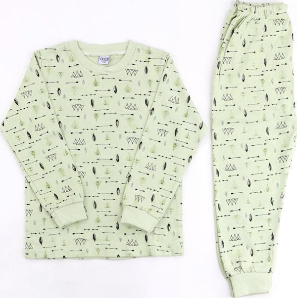 Sebi Bebe Çadır Bebek Pijama Takımı 9130 Yeşil 2 Yaş - Image 1