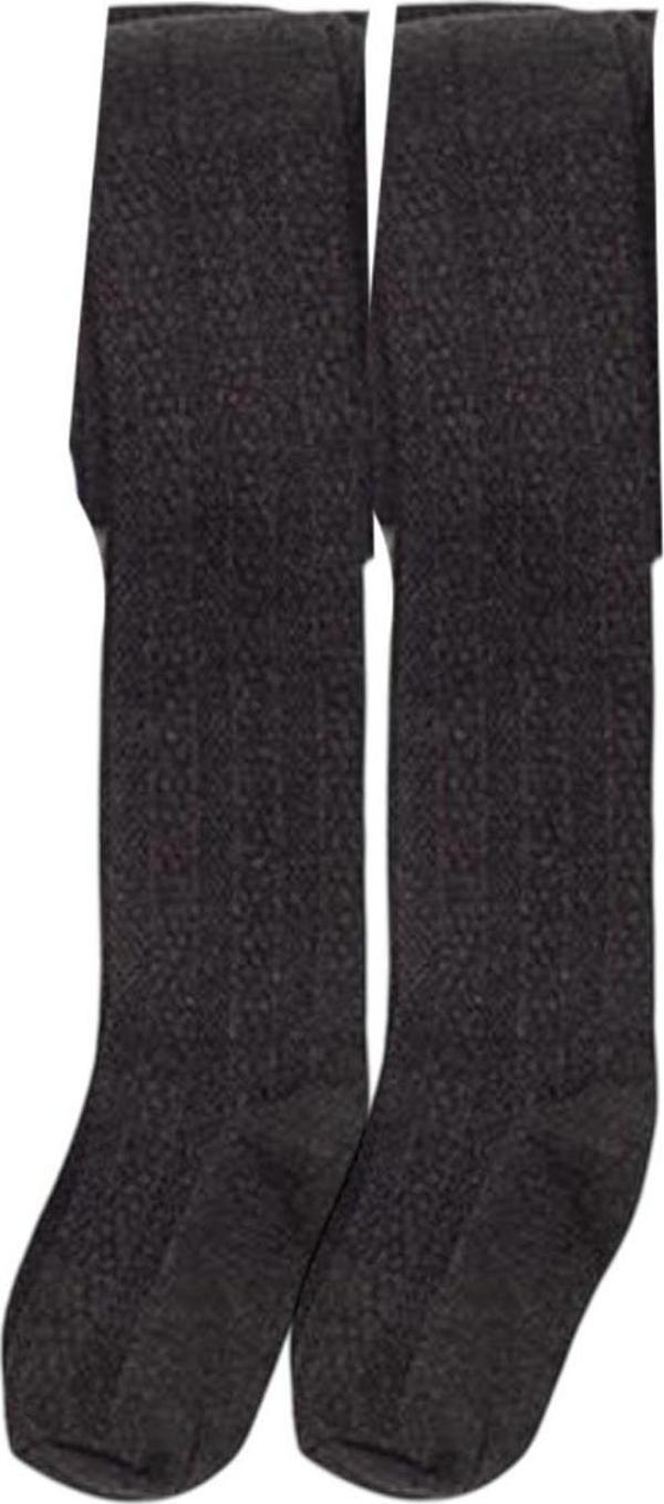 Defne Baby Bebek Külotlu Çorap 012-21 Füme 0-6 Ay - Image 1