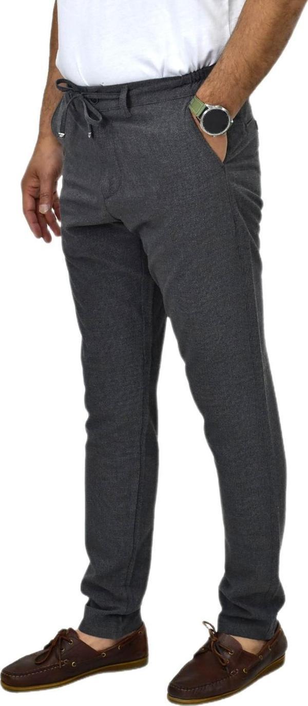 Erkek Jogger Silim Fit Kumaş Pantolon P1005 BGL-ST04503 - Image 1