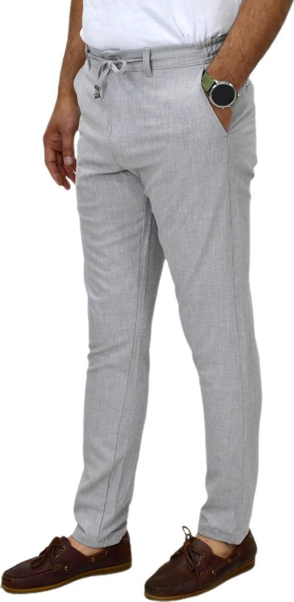 Erkek Jogger Silim Fit Kumaş Pantolon P1000 BGL-ST03830 - Image 1