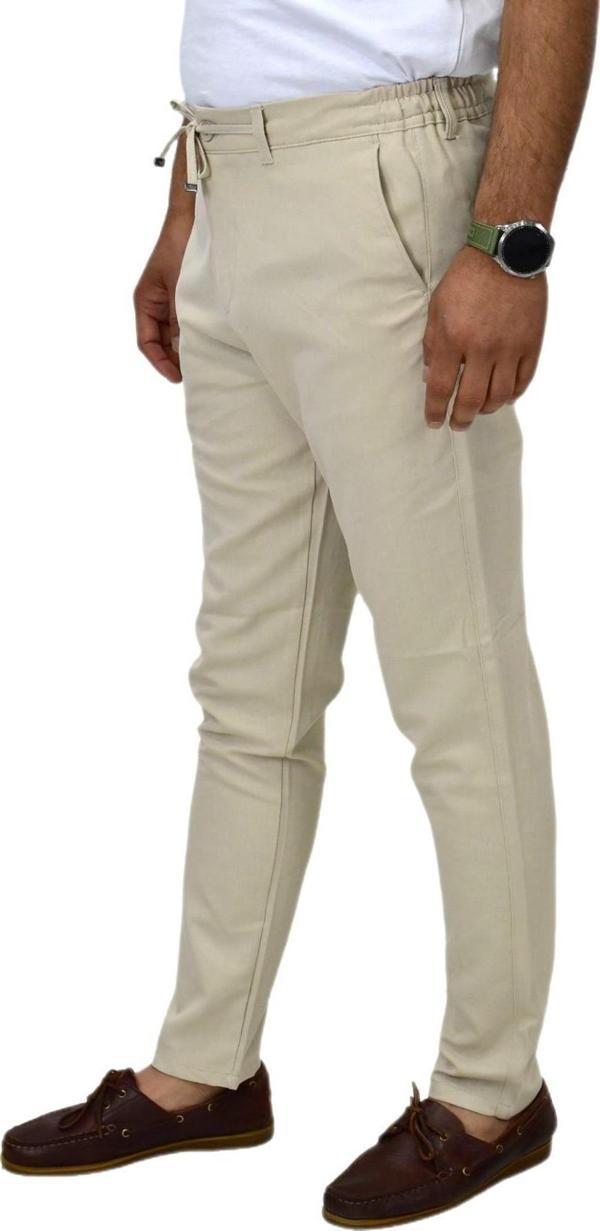 Erkek Jogger Silim Fit Kumaş Pantolon P1000 BGL-ST03830 - Image 1