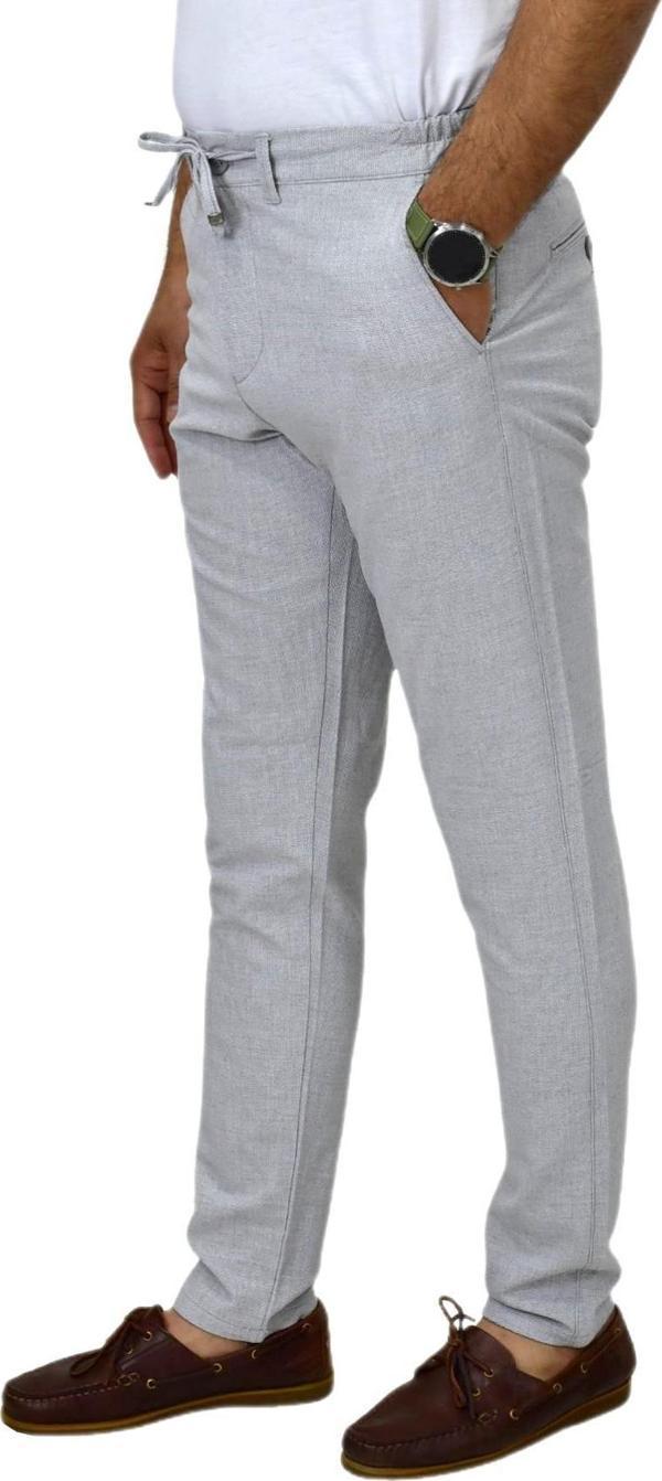 Erkek Jogger Silim Fit Kumaş Pantolon P1005 BGL-ST04503 - Image 1
