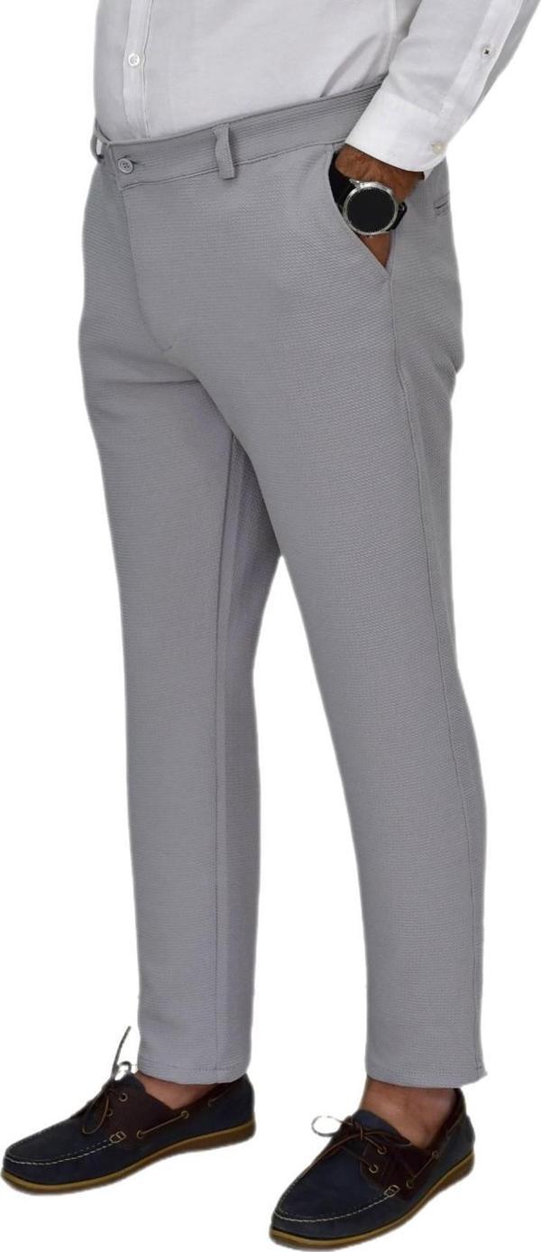 Erkek Likralı Petek Dokuma Kumaş Pantolon Regular Fitt BGL-ST04491 - Image 1