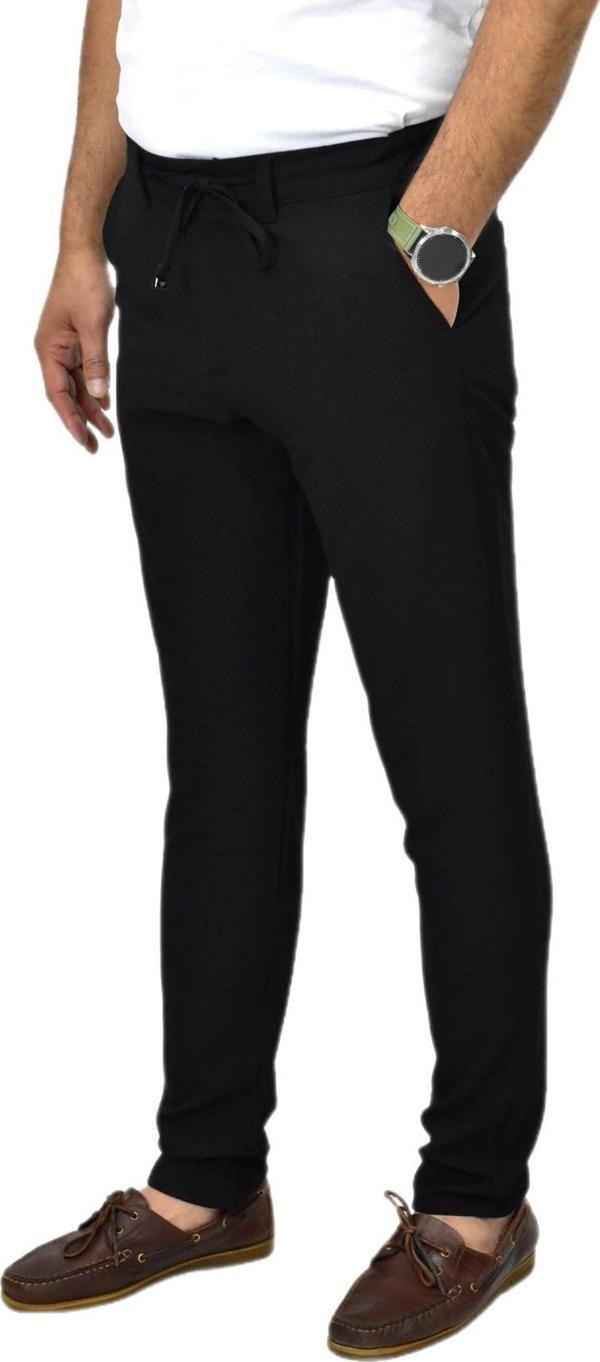 Erkek Jogger Silim Fit Kumaş Pantolon P1000 BGL-ST03830 - Image 1