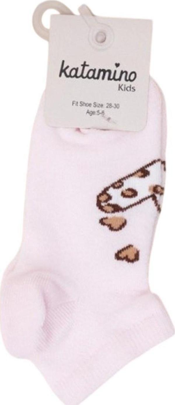 Katamino Melora Bebek Çorabı 20425 Pembe 5-6 Yaş - Image 1