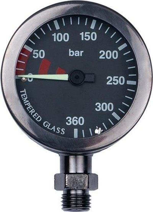 KRAKEN Gösterge Basınç Ölçer Kapsül TECH 52mm. PVD Nickel - Image 1