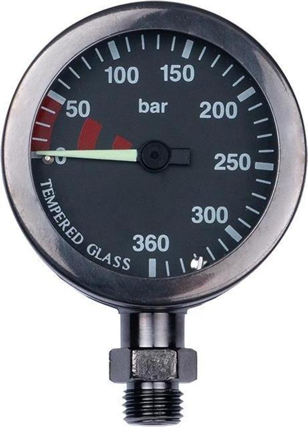 KRAKEN Gösterge Basınç Ölçer Kapsül TECH 63mm. PVD Nickel - Image 1