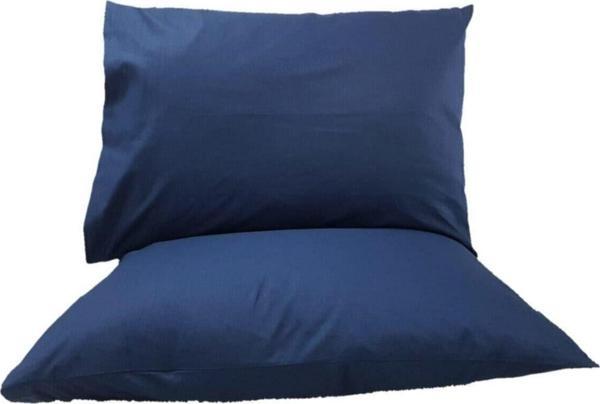 Mertim 2'Li 50X70 Renforce Lacivert Yastık Kılıfı - Image 1