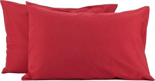 Mertim 2'Li 50X70 Renforce Kırmızı Yastık Kılıfı - Image 1