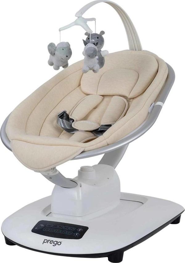 Prego Montes Elektrikli Beşik 4090 Krem - Image 1