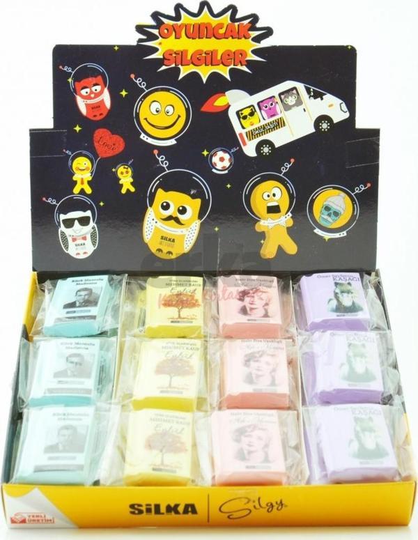 Silka Pastel Kitap Silgi ( 1 Adet ) - Image 1