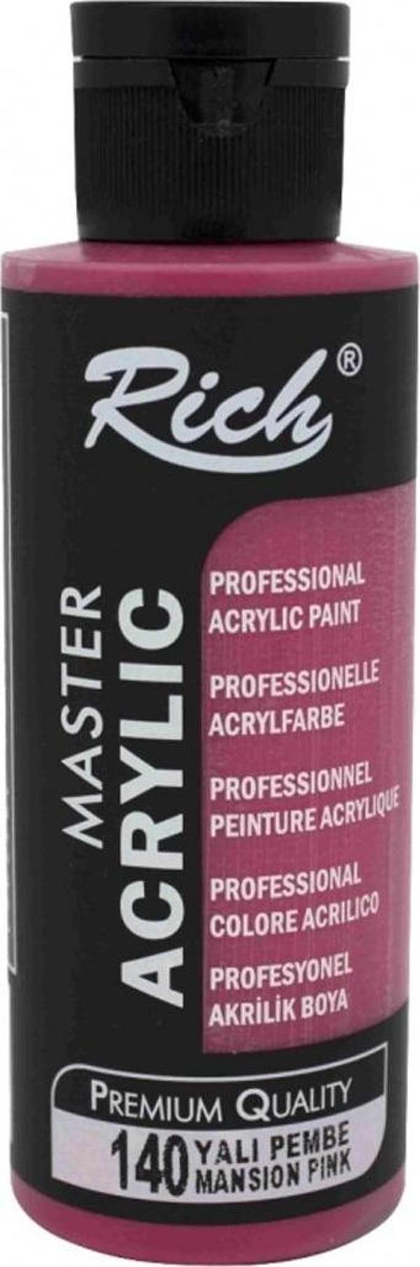 Rich Akrilik Boya 120cc - 130cc 140 Yalı Pembe - Image 1