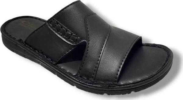 Class C601-25 Deri Anatomik Soft Erkek Terlik - Image 1